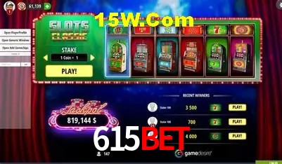 Jogos de Slot 615Bet